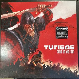 Turisas - Stand Up And Fight (EU/2011) LP (VG+/VG+) -folk metal- (huom! cd puuttuu)